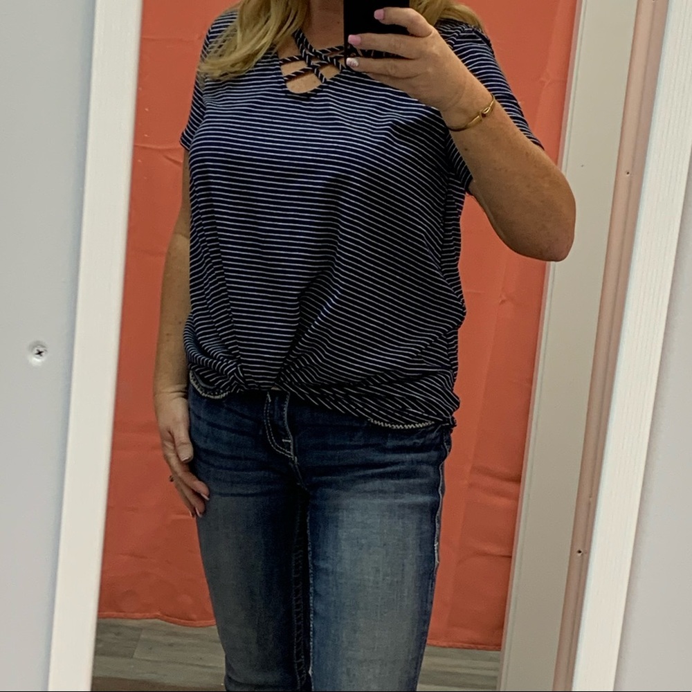 Crisscross Tee